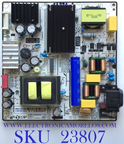 FUENTE DE PODER PARTA TV PIONEER / NUMERO DE PARTE 81-PBE055-H4C33A / SHG6004C33-101HA / SHG60004C-101H / DLBB513 / 20180919 / MODELO  PLE-58S09UHD