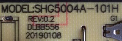 FUENTE DE PODER PARA TV PIONEER / NUMERO DE PARTE 81-PBE050-H04A / SHG5004A-101H / DLBB556 / 20190108 / MODELO PLE-43S09UHD - Imagen 3