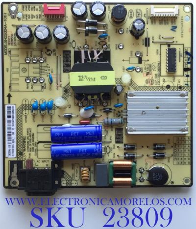 FUENTE DE PODER PARA TV PIONEER / NUMERO DE PARTE 81-PBE050-H04A / SHG5004A-101H / DLBB556 / 20190108 / MODELO PLE-43S09UHD