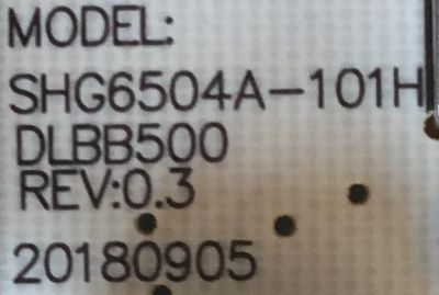 FUENTE DE PODER PARA TV HITACHI / NUMERO DE PARTE 81-PBE065-H4A05 / SHG6504A-101H / DLBB500 / 20180905  /  MODELO  65R82 / ESTA TARJETA ES CHINA Y ES UTILIZADA EN DIFERENTES MARCAS Y MODELOS / ENTRAR A DESCRIPCIÓN DEL PRODUCTO - Imagen 3