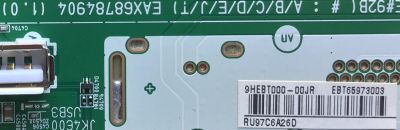 MAIN PARA TV LG OLED 4K UHD SMART TV / NUMERO DE PARTE EBT65973003 / EAX68784904 / EAX68784904(1.0) / PANEL AC650AQL EMA1 / OLED65B9PUA / OLED65B9PUA.DUSQLJR - Imagen 2