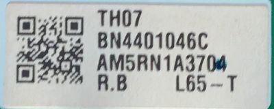LED DRIVER PARA TV SAMSUNG QLED / NUMERO DE PARTE BN44-01046C / L65S8NC_THS / BN4401046C / PANEL CY-TT065FMLV4H / MODELOS QN65Q80 / QN65Q80TAFXZA AB03 / QN65Q80TAFXZA FB04 / QN65Q8D / QN65Q8DTAFXZA AB02 / QN65Q8DTAFXZA FB03 - Imagen 2