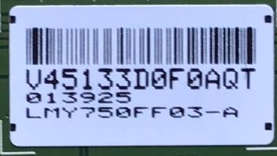 T-CON PARA TV SONY / NUMERO DE PARTE LJ94-45133D / 20Y_S75JU22H2TA6BV0.2 / 45133D / PANEL YDAF075DND01 / DISPLAY LSY750FF03-A02 / MODELOS XBR-75X900H / XBR-75X90CH - Imagen 2