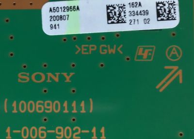 LED DRIVER PARA TV SONY / NUMERO DE PARTE A-5012-966-A / 1-006-902-11 / 100690111 / A5012966A / PANEL YDAF075DND01 / MODELOS XBR-75X900H / XBR75X900H / XBR-75X90CH / XBR-85X900H / XBR85X900H - Imagen 3