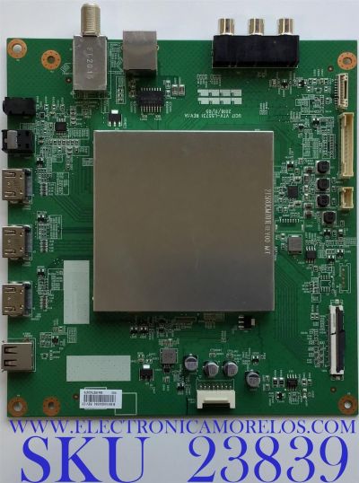 MAIN PARA TOSHIBA·FIRE TV 4K·UHD·HDR SMART TV / NUMERO DE PARTE 691V0G00350 / VTV-L55731 / 631V0G00350 / PANEL K430WDRD / K430WDRD-UF300AA / DISPLAY T430QVN03.0 / MODELO TF-43A810U21