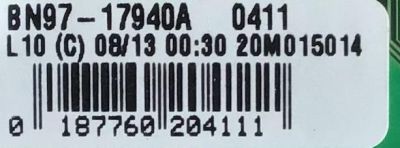 MAIN PARA SMART TV SAMSUNG 4K Crystal UHD HDR RESOLUCION (3,840 x 2,160) / NUMERO DE PARTE BN94-15565G / BN41-02751A / BN97-17940A / PANEL CY-BT075HGLV3H / MODELOS UN75TU700DFXZA FA01 / UN75TU7000FXZA FA01  - Imagen 2