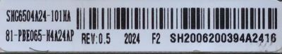 FUENTE DE PODER PARA TV LG / NUMERO DE PARTE 81-PBE065-H4A24AP / SHG6504A-101H / DLBB500 / 20200416 / SHG6504A24-101HA / PANEL LVU650BEDX E0001 / DISPLAY HV650QUB-N9E / MODELOS 65UP7000PUA / 65UN7000PUD / 65UN7000PUD.CUSFLH - Imagen 2