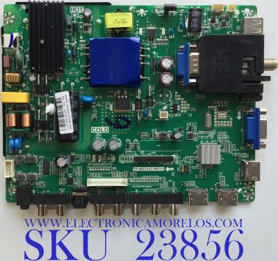 MAIN FUENTE PARA TV SCEPTRE  / NUMERO DE PARTE X435BV-FSR / TP.MS3553.PB753 / T201710068B / 8142123352138 / HV430FHB-N10 / C17120068 / PANEL HV430FHB-N10 / MODELO H43 ULTV53DC