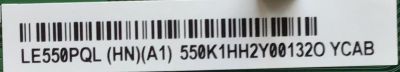 T-CON PARA TV SONY / NUMERO DE PARTE 6871L-6380A / 6870C-0848A / 6380A / LE550PQL-HNA1-TCA / LE550PQL (HN)(A1) / PANEL YDAS055UNG01 / MODELO XBR-55A8H / XBR55A8H - Imagen 4