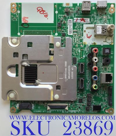 MAIN PARA TV LG 4K·UHD·HDR SMART TV / NUMERO DE PARTE EBT64436202 / EAX66882503 / 64436202 / EAX66882503(1.0) / PANEL LC600EGE (FJ)(M3) / MODELO 60UH6035-UC / 60UH6035-UC.BUSWLJR