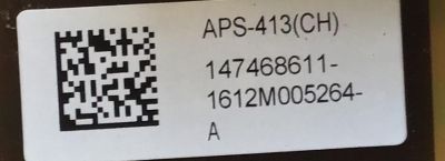 FUENTE DE PODER  CONVERTIDOR  PARA TV SONY / NUMERO DE PARTE 1-474-686-11 / 147468611 / APS-413(CH) / 1-982-085-11 / APS-413 / PANEL / MODELO XBR-75X940E / XBR75X940E - Imagen 3