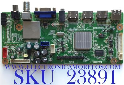 MAIN PARA TV SEIKI / NUMERO DE PARTE TI12230-2 / CV318H-T / 890-M00-0LN03 / 1204H0656A / 1.80.18.00101 / PANEL T460HW08 V.D / MODELO SE461TS
