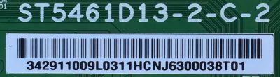 T-CON PARA TV TCL / NUMERO DE PARTE 342911009L0 / ST5461D13-2-C-2 / 34.29110.09L / 342911009L03 / 342911009L0K / PANEL LVU550NDJL CD9W07 V1 / DISPLAY ST5461D12-5 VER.2.2 / MODELOS 55S531 / 55S535 - Imagen 2