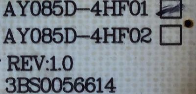 FUENTE DE PODER PARA TV SEIKI / NUMERO DE PARTE 890-PA0-4002 / AY085D-4HF01 / AY1436A112973 / PANEL T395HJ-PE1-DY3 VER.A3 / MODELO SE40FY19T - Imagen 3