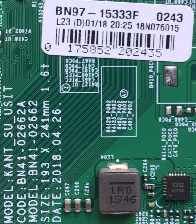 MAIN PARA SMART TV SAMSUNG 4K UHD / NUMERO DE PARTE BN94-13802H / BN41-02662A / BN97-15333F / PARTE SUSTITUTA BN94-13802J / PANEL CY-NN075HGEV6H / MODELOS UN75NU6080FXZA / UN75NU6900FXZA / UN75NU6080FXZA FA03 / UN75NU6900FXZA FA03 - Imagen 3