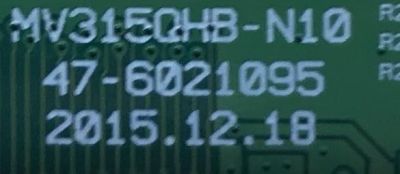 T-CON PARA MONITOR VIEWSONIC / NUMERO DE PARTE MV315QHBN10 / 47-6021095  / MV315QHB-N10 / PANEL TPT315B5-QHBN0.K REV:S5940E / MODELO VX3211-2K - Imagen 3