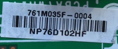 MAIN PARA MONITOR LG / NUMERO DE PARTE  EAX67190501 / EAX67190501 (1.2) / 761M035F-0004 / NP76D102HF / PANEL LM270WR3 (SS)(A1) / MODELO 27UD69P-WC.AUSHNPN - Imagen 2