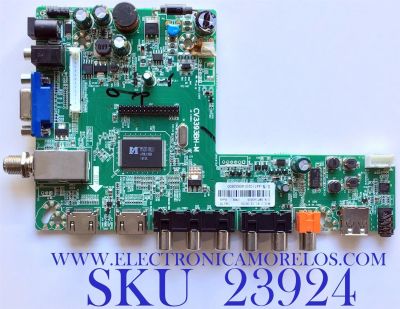 MAIN PARA TV INSIGNIA / NUMERO DE PARTE  SMT140606-07535 / CV3393BH-M / 7.81.15.00101 / 18275 / 44T1020140620800 / PANEL SM275TCA05 D0306 / MODELO NS-28D310NA15