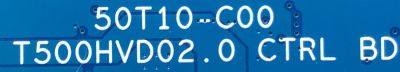 T-CON PARA TV RCA / NUMERO DE PARTE  55.42T28.C14 / T500HVD02.0  / 50T10-C00 / 5542T28C14 / PANEL T420HVN04 / MODELO LED42C45ROD - Imagen 3