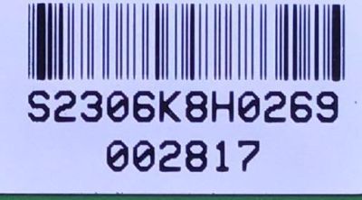 T-CON PARA TV TOSHIBA / NUMERO DE PARTE  LJ94-2306K / 40/46/52HFMC6LV0.3 / 75014323 / 2306K / PANEL LTA520HE15 / MODELO 52XV545U - Imagen 3
