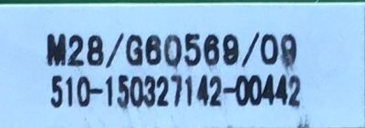 MAIN PARA TV HAIER / NUMERO DE PARTE  510-150327142 / MS33930-ZC01-01 / M28/G60569/09 / PANEL V500HJ1-PE8 / MODELO 50E3500 - Imagen 3