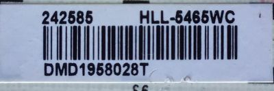 FUENTE DE PODER PARA TV HISENSE / NUMERO DE PARTE 242585 / RSAG7.820.7911/ROH / HLL-5465WC / PANEL V650DJ4-QS5 REV.C1 / MODELOS 65RGE1 / 65H6570F 65A6101EU - Imagen 3