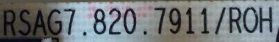 FUENTE DE PODER PARA TV HISENSE / NUMERO DE PARTE 242585 / RSAG7.820.7911/ROH / HLL-5465WC / PANEL V650DJ4-QS5 REV.C1 / MODELOS 65RGE1 / 65H6570F 65A6101EU - Imagen 2