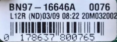 MAIN PARA SMART TV SAMSUNG QLED 4K UHD CON HDR RESOLUCION (3,840 X 2,160) / NUMERO DE PARTE BN94-15362H / BN41-02749A / BN97-16646A / PANEL CY-TT075FLAV5H / QN75Q90TAFXZA / QN75Q90TAFXZA AB02 - Imagen 2