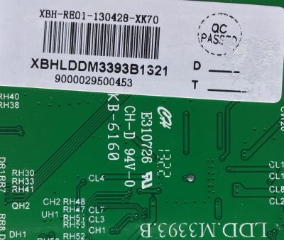 MAIN FUENTE PARA TV FURRION / NUMERO DE PARTE  XBH-RE01-130428-XK70 / LDD.M3393.B / XBHLDDM3393B1321 / 900029500453 / PANEL V290BJ1-PE1 / MODELO FEHS29E7A - Imagen 2