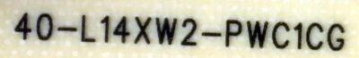 FUENTE DE PODER PARA TV TCL / NUMERO DE PARTE 08-L14XWA2-PW210AA / 40-L14XW2-PWC1CG / L14XW / PANEL LVU430NEBL CD9W00 / MODELO 43S525 - Imagen 2