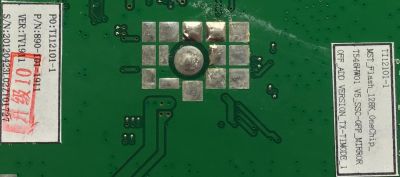 TARJETA DIGITAL PARA TV SEIKI / NUMERO DE PARTE  TI12101-1 / SZTHTFTV1911 V1.3 / 890-101-1911 / 20120423L02ZT01727 / PANEL T550H1-PS1-W01 VER.C1 / MODELO LE-55GB2 - Imagen 3