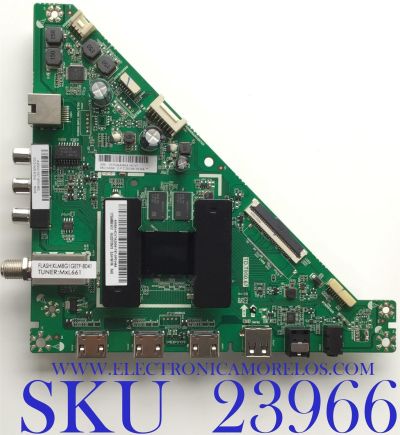 MAIN PARA TV INSIGNIA / NUMERO DE PARTE  317GAAMBA14CVT / TD.T950.67 / A20041767-0P01485 / AMBA14CVTA2041767-0P01484 / PANEL TPT315B5-1A058.L REV:S2AA / MODELO NS-32DF310NA19