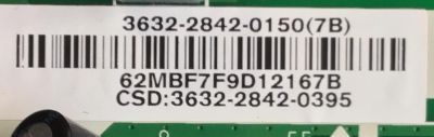 MAIN FUENTE PARA TV VIZIO / NUMERO DE PARTE  3632-2842-0150 / 0171-2271-5647 / 3632-2842-0395 / MODELO D32X-D1 LTTUKBS - Imagen 2