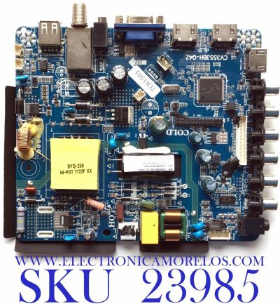 MAIN FUENTE PARA TV JENSEN / NUMERO DE PARTE  LTE32510-1 / CV3553BH-Q42 / 7.T3553BHQ4213.3X3 / F50CV3553BHQ4213002 / 7CH1501 / MODELO JE3217