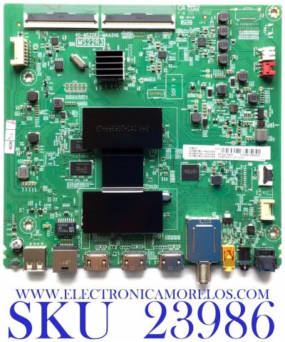 MAIN PARA SMART TV TCL ROKU 4K UHD CON HDR RESOLUCION (3840 X 2160) / NUMERO DE PARTE 08-CS55TML-LC403AA / 40-MS22R3-MAA2HG / MS22R3 / 08-MS22R02-MA200AA / 08-MS22R02-MA300AA / V8-ST22K01-LF1V2237 / E148158 / PANEL LVU550NDEL / MODELO 55S425 / 55S421