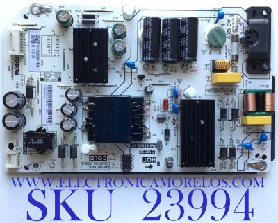 FUENTE DE PODER PARA TV TOSHIBA / NUMERO DE PARTE 1T920000B00 / PW.85W2.651 / 1T920000B00-DWALM / PANEL K430WDCRA-UA251A6 / K430WDCRA-VA250A6 / MODELO 43LF421U21