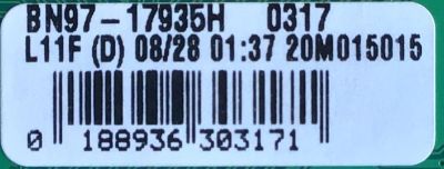 MAIN PARA SMART TV SAMSUNG Crystal UHD 4K CON HDR RESOLUCION (3,840 x 2,160) / NUMERO DE PARTE  BN94-16661B / BN41-02751A / BN97-17935H / PANEL CY-BT070HGSV1H / MODELO UN70TU6980FXZA UA01 - Imagen 4