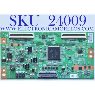 T-CON PARA TV SAMSUNG / NUMERO DE PARTE  LJ94-15750B / S120APM4C4LV0.4 / 1570B / PANEL LTF460HJ03 / MODELO UN46C300SFXZA SQ01