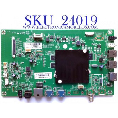 MAIN PARA SMART TV ELEMENT 4K·UHD RESOLUCION (3840x2160p) / NUMERO DE PARTE 34022632 / 35022747 / 482YTAK / 180820N1A / DN180030N11301 / PANEL LSC550FN11 / MODELO E4SW5518
