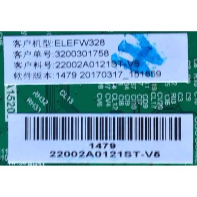 MAIN FUENTE PARA TV ELEMENT / NUMERO DE PARTE  H17030499 / TP.MS3393T.PB758 / 3200301758 / 22002A0121ST-V5 / H17030499-0A06988 / PANEL HV320WHB-N81 / MODELO ELEFW328 - Imagen 4
