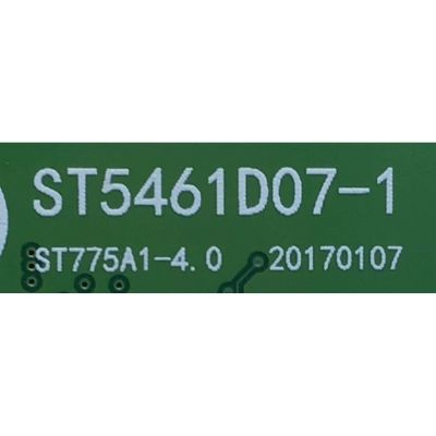 T-CON PARA TV ELEMENT / NUMERO DE PARTE ST5461D07-1 / ST775A1-4 / 1709CSAF02 / ST5461D07-1. / ST775A1-4. 0 / PANEL MD5541YTCF / MODELO ELEFW5517 - Imagen 2