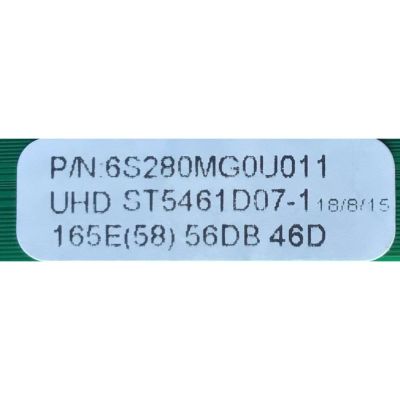 T-CON PARA TV ELEMENT / NUMERO DE PARTE  6S280MG0U011 / ST5461D07-1-C-3 / PANEL ST5461D07-1-XR-2 / MODELO E4STA5517 - Imagen 3