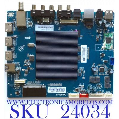 MAIN PARA TV ELEMENT / NUMERO DE PARTE 103100048 / CV838H-B / CV838H_B_11_170818 / 7.D838HB110000.0E0 / E18122-1-SY / H2E03104A0 / E254667 / E18112-SY / PANEL´S ST5461D07-1-XR-2 / LC546PU2L02 / MODELO E4STA5517