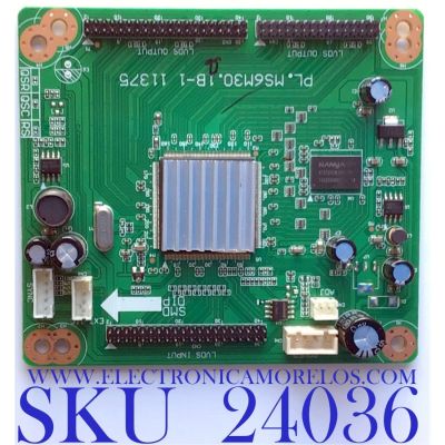 INTERFACE PARA TV RCA / NUMERO DE PARTE  A12102527 / PL.MS6M30.1B-1 / 11375 / RE3342B057-A1 / 111221152104 / A12102527-2A02160 / T420HW04-V1 / MODELO LED42C45RQ