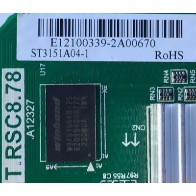 MAIN PARA TV RCA / NUMERO DE PARTE  E12100339 / T.RSC8.78 / 46RE010C878LNA0-B1 / MODELO LED42C45RQ - Imagen 2