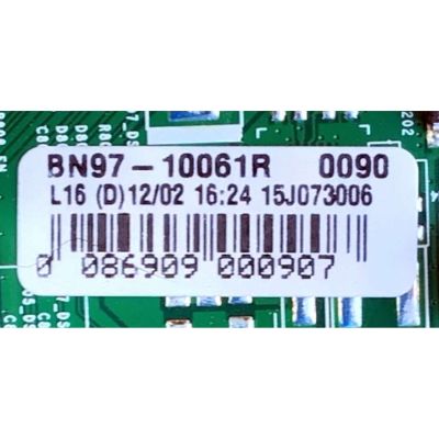 MAIN PARA SMART TV SAMSUNG 4K UHD RESOLUCION (3840 x 2160) / NUMERO DE PARTE  BN94-10385A / BN41-02344D / BN97-10061R / PANEL CY-TJ060FGSV1H / MODELO UN60JS8000FXZA MD01 - Imagen 3