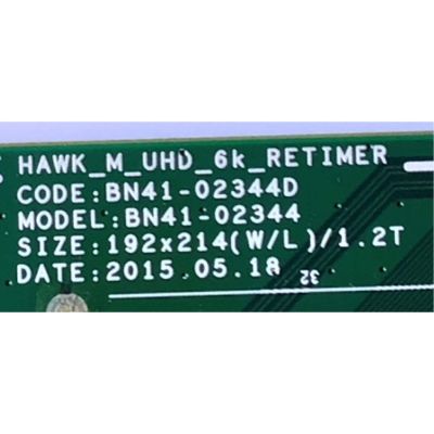 MAIN PARA SMART TV SAMSUNG 4K UHD RESOLUCION (3840 x 2160) / NUMERO DE PARTE  BN94-10385A / BN41-02344D / BN97-10061R / PANEL CY-TJ060FGSV1H / MODELO UN60JS8000FXZA MD01 - Imagen 2