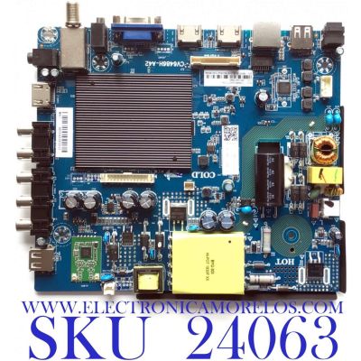 MAIN FUENTE PARA TV ELEMENT / NUMERO DE PARTE  260104015840 / CV6486H-A42 / 7.D6486HA42110.3AJ / 59H11301810YB7842 / 03537R / MODELO E2SW3918