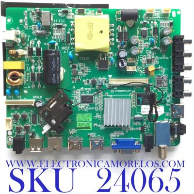 MAIN FUENTE PARA TV ELEMENT / NUMERO DE PARTE  E17018-SY / ST6308RTU-AP1 / 890-M00-60E99 / 60E9917011702794 / 40E793111EA5 / PANEL T500-16A-DLED / MODELO ELST5016S