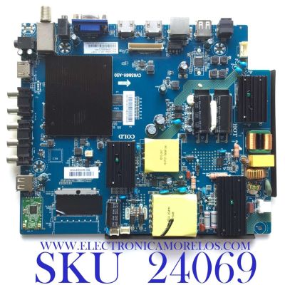 MAIN FUENTE PARA TV ELEMENT / NUMERO DE PARTE  8142127652013 / CV6586H-A50 / 8142127652012 / T20181182A / 7.D6586HA50110.4A3  / 82K02291803FA0122 / 20180323161437 / E18031-ZX / PANEL CN550CN7211 / MODELO E4SFT5517